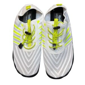 Grounded Footwear Shoes Mens Size 9 White Yellow Water Sneakers Beach